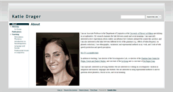 Desktop Screenshot of katiedrager.com